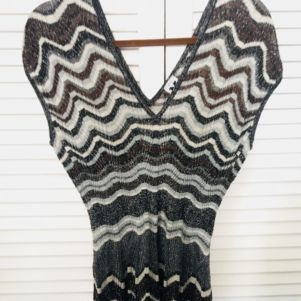 M Missoni Metallic tunic